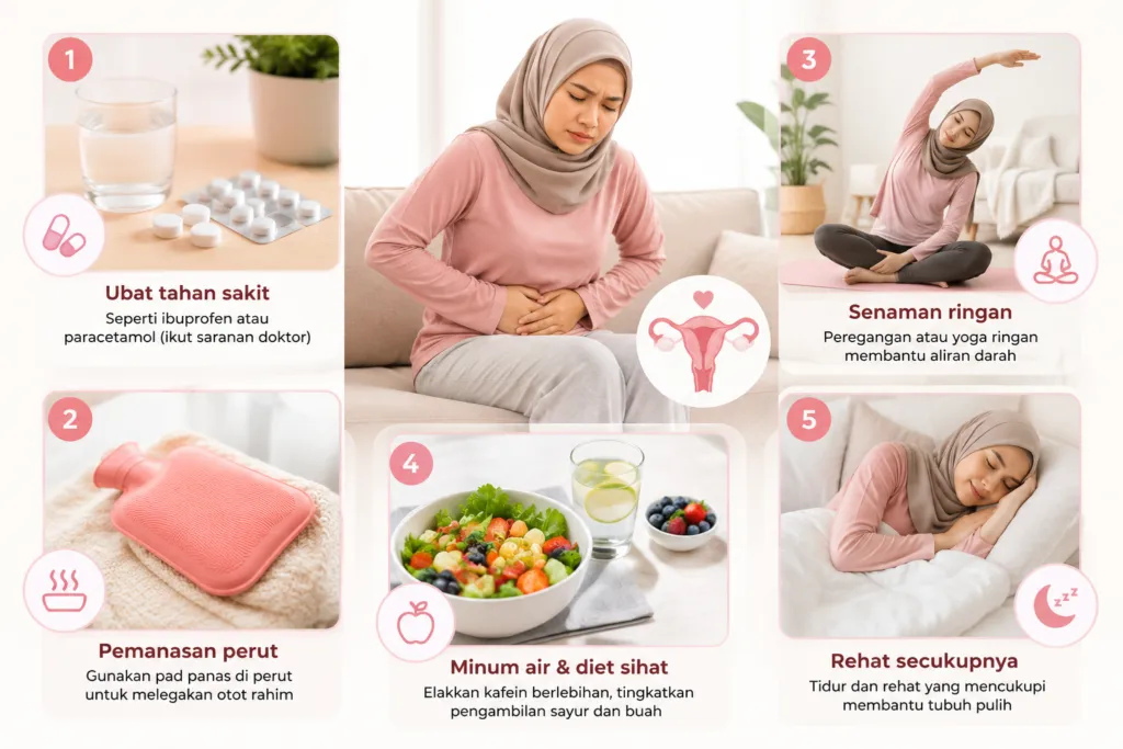 cara-kurangkan-sakit-period